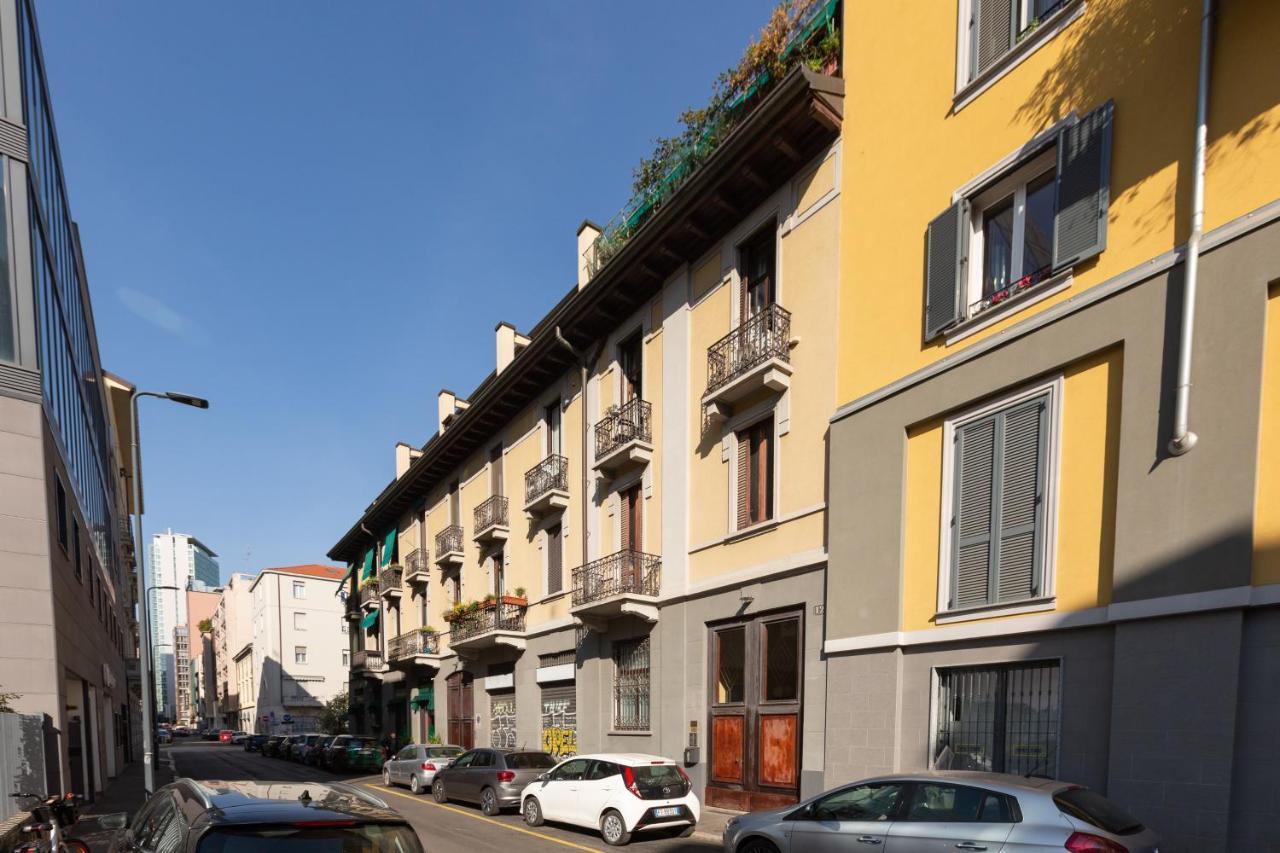 Porta Nuova Bright Studio With Balcony Milaan Buitenkant foto
